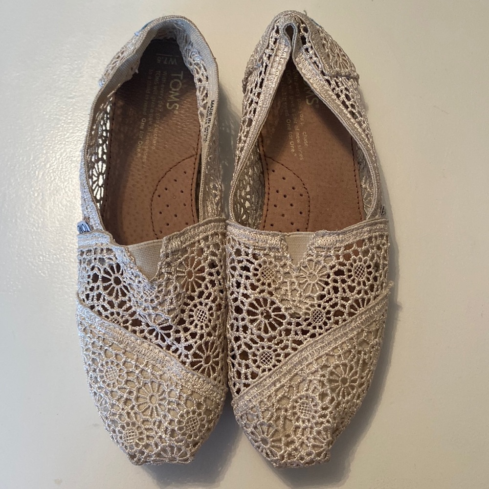 Toms floral slip-on